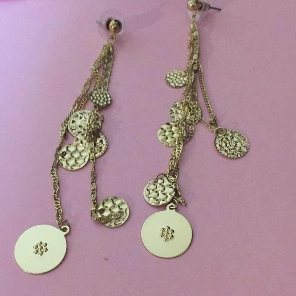 Fashion earrings dangle pierced